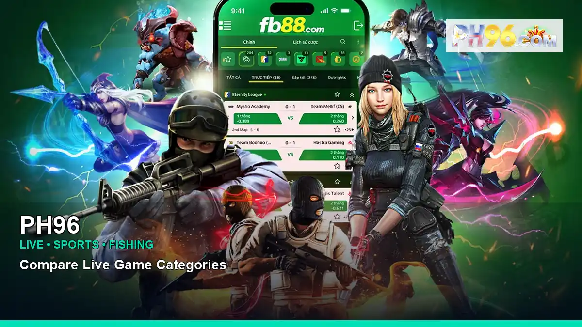 PH96 sports betting and arcade games for Philippine players